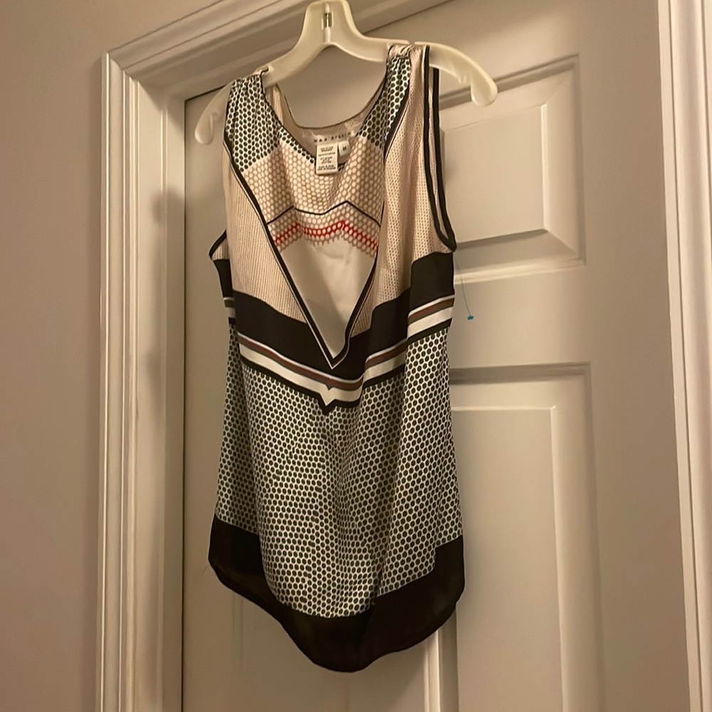 Max Studio Sheer Top M